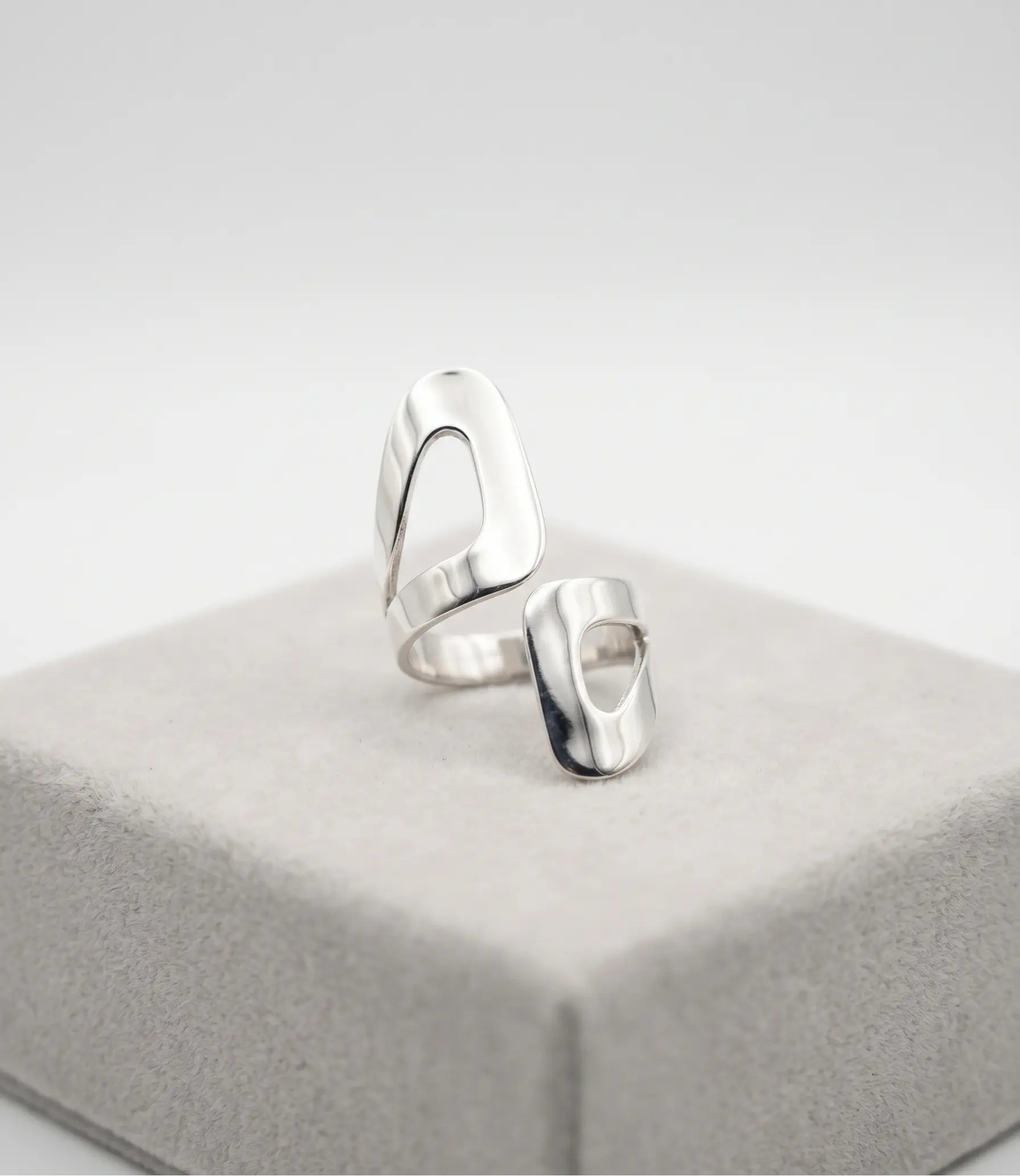Elipse Fluida | Anillo de Plata 925